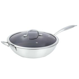 12In 4.2Qt Ns Ss Ind Wok