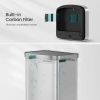 13-Gallon Stainless Steel Kitchen Trash Can with Hand Wave Motion Sensor Lid