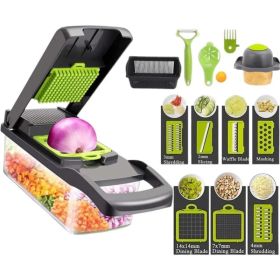 16 in 1 Multifunctional Vegetable Chopper With Easy To Clean 772 G (Option: defaulttitle)